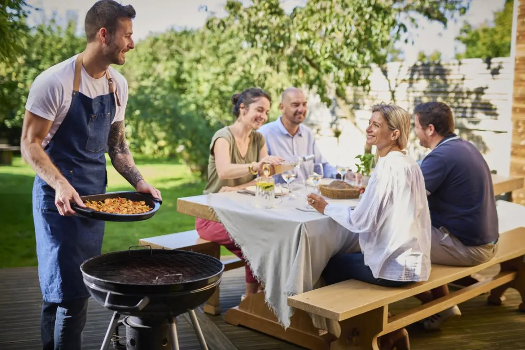 Peugeot Grill to Table Grillplaat 43cm - Halfrond - Zwart