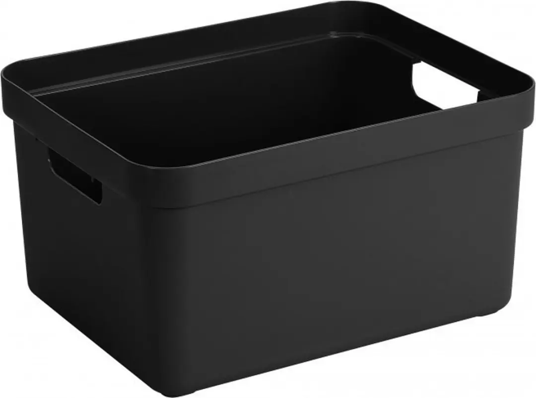 Sunware Sigma Opbergbox 32L - 10 Stuks - Zwart