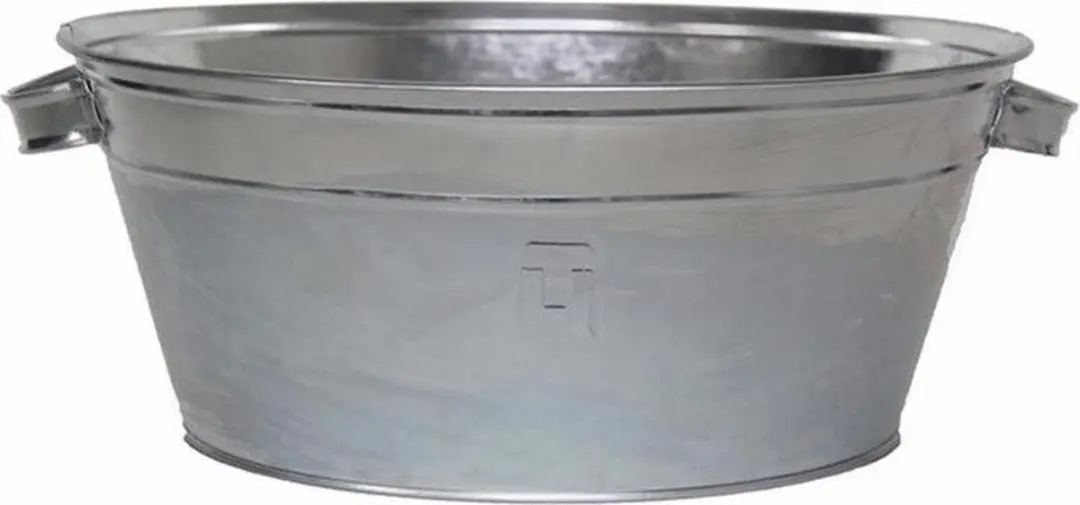 Esschert Design Ronde Zinken Teil 11L - Zilver