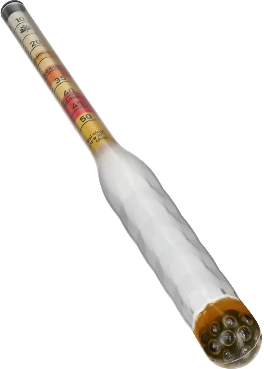 Browin Mead-hydrometer 10-50°Blg - Onbreekbaar