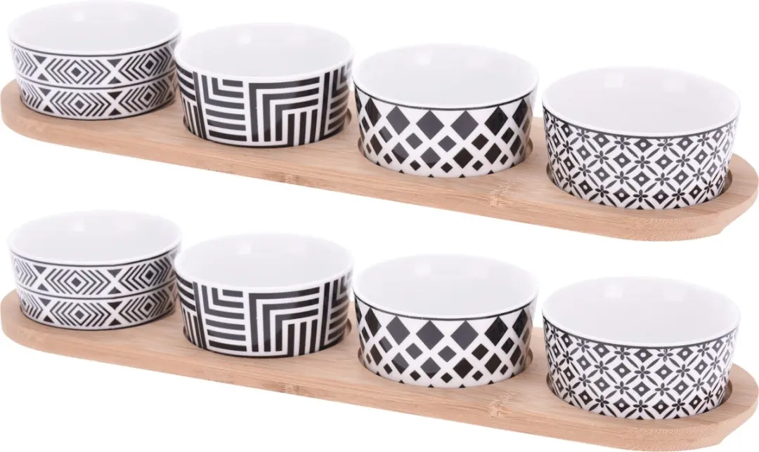Excellent Houseware Bamboe Serveerplank Set