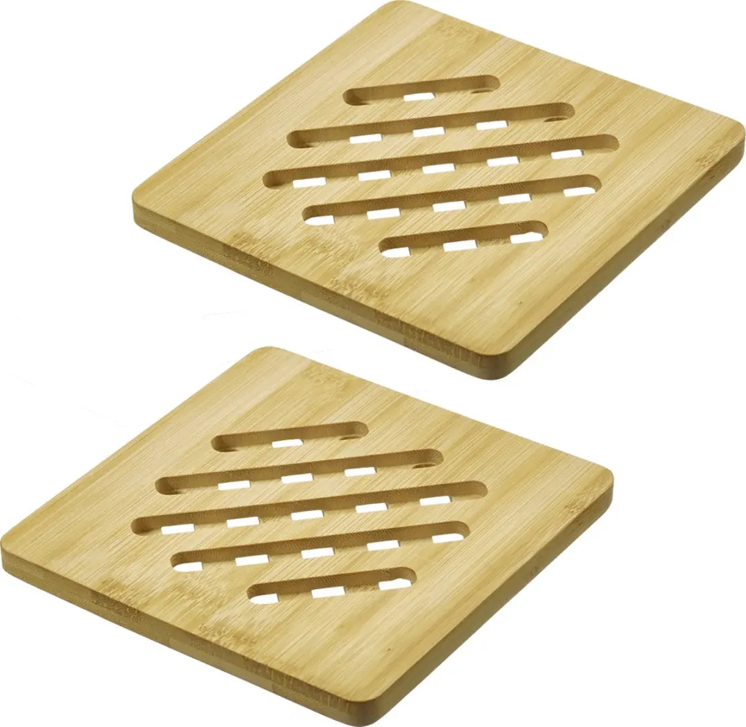 Westmark Tapas + Friends Onderzetters Bamboe 17x17cm