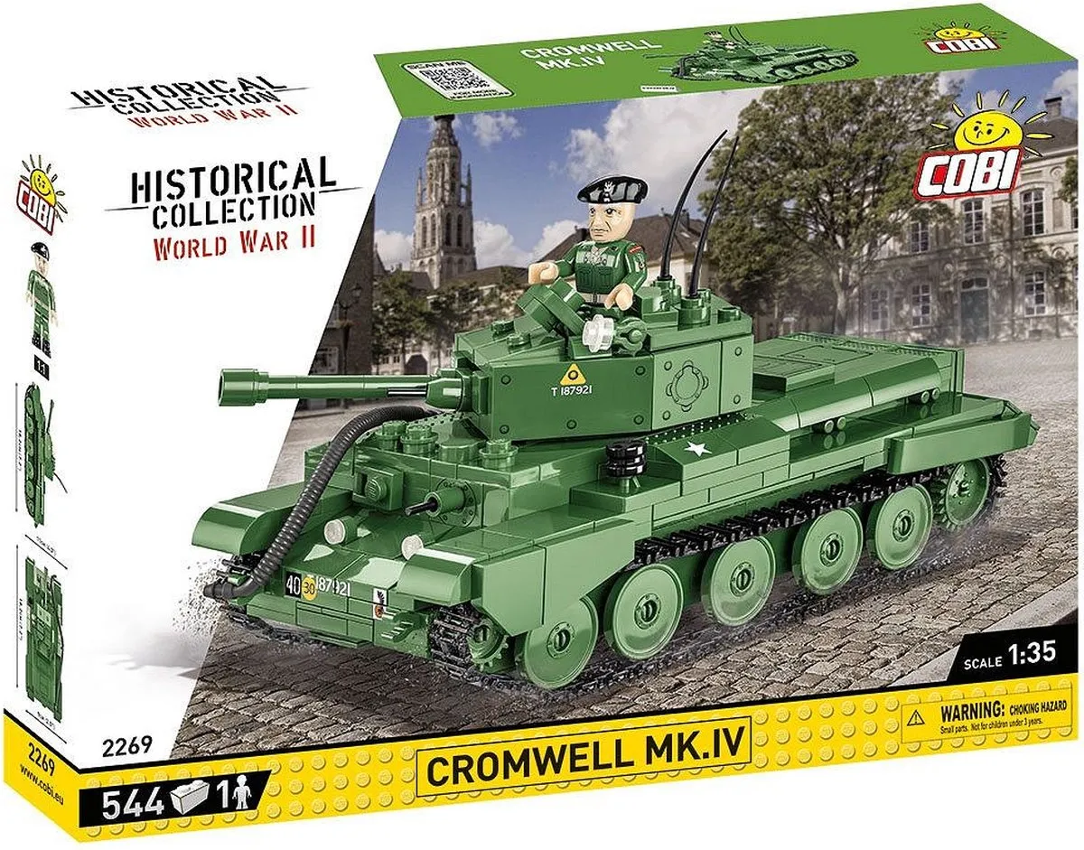 Cobi Cromwell Mk.IV Cobi-2269 - 544 Onderdelen - Meerkleurig