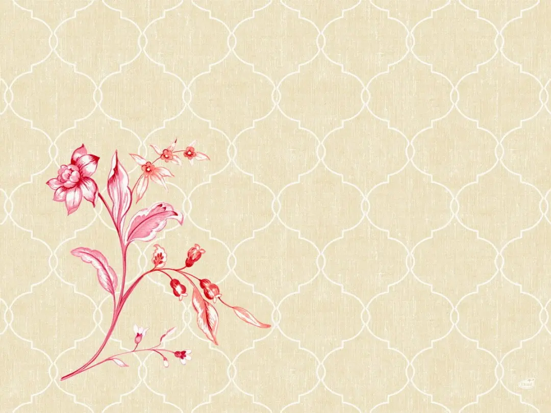 Duni Placemats Bloemenprint