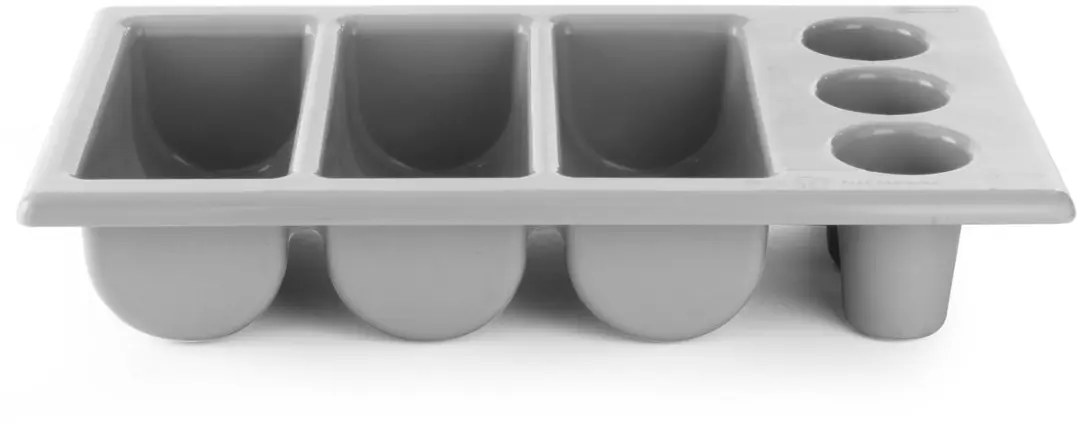HENDI Bestekbak 6-vaks - 530x325x105mm - Grijs