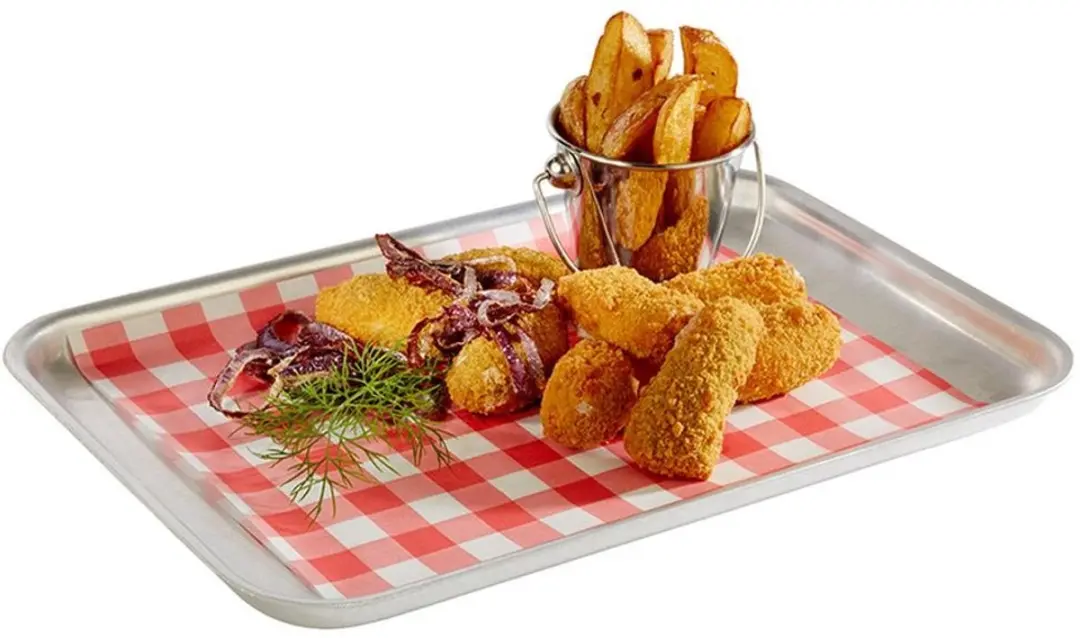 APS 13380 Serveertray - 32x21,5cm - Roestvrij staal