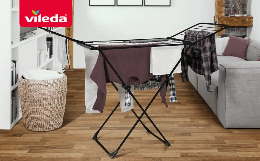Vileda Universal Ultimate Droogrek 18m² - Zwart