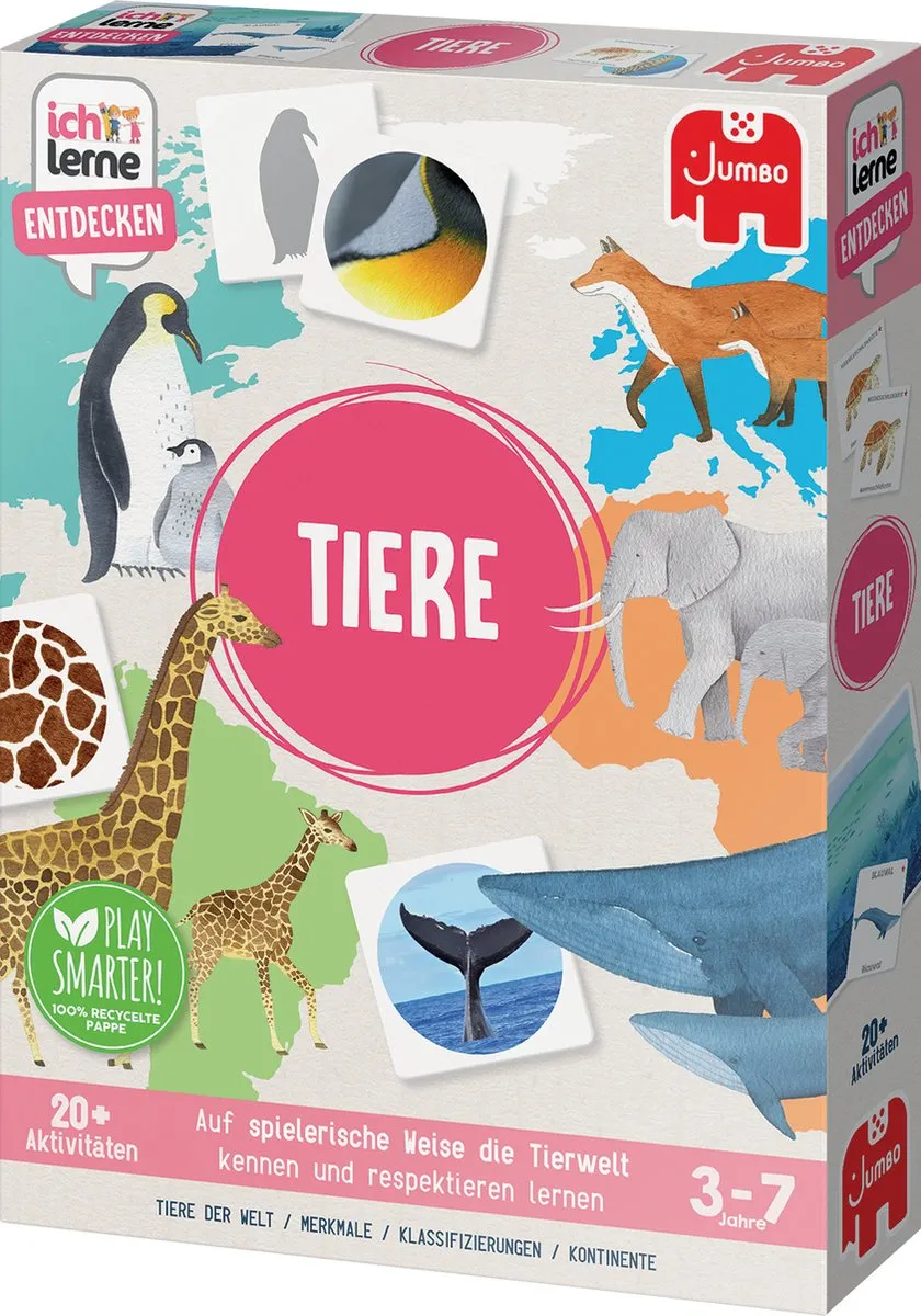 Jumbo Ich Lerne Entdecken Tieren Verkleedaccessoire - 3 jaar - Meerkleurig - afbeelding 6 van 6