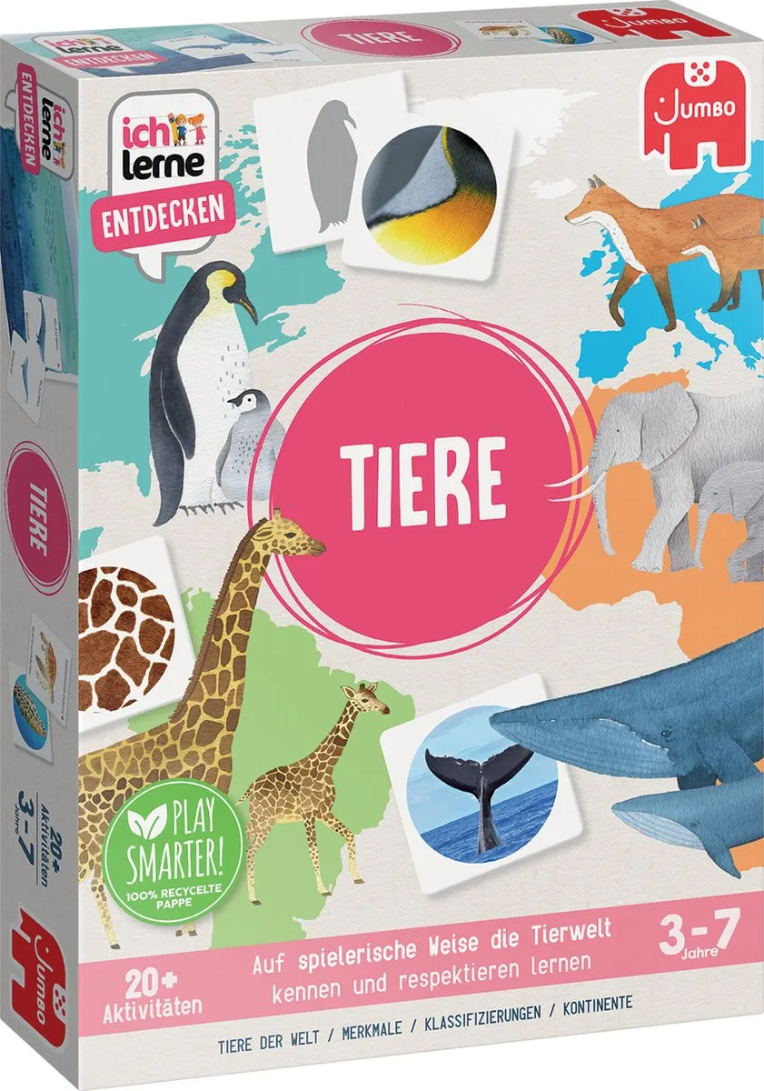 Jumbo Ich Lerne Entdecken Tieren Verkleedaccessoire