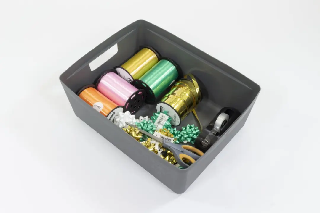 Kangaro Opbergboxen 20L - Antraciet - 3 Stuks - afbeelding 5 van 6
