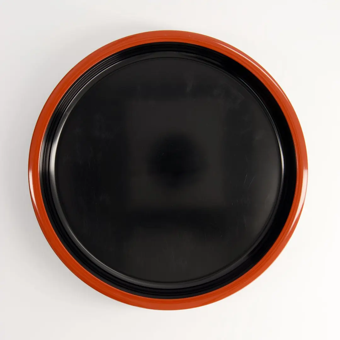 Tokyo Design Studio Kaza Lacquerware Sushi Oke - 21cm - Zwart/Goud/Rood