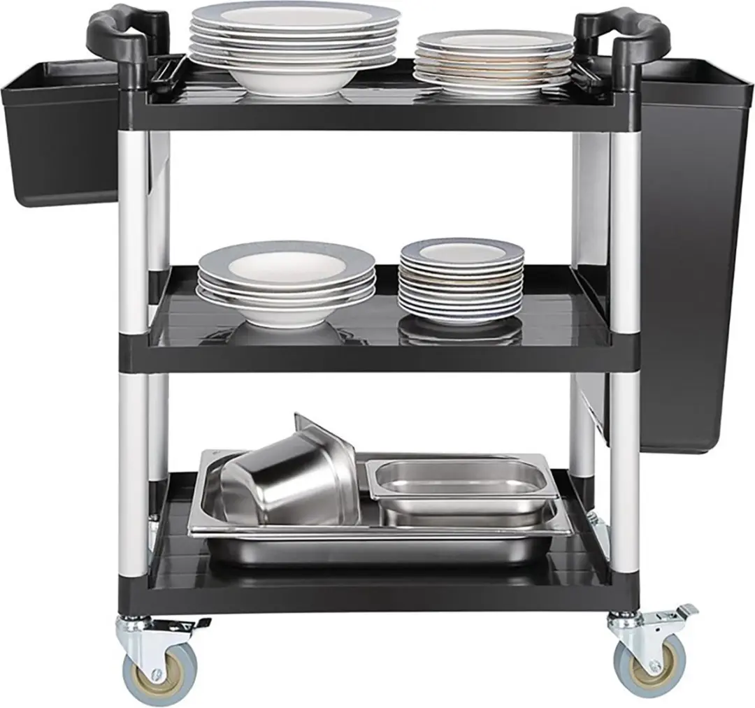 Vogue Serveerwagen CF101 - Wit - 95x82.5x41.2cm