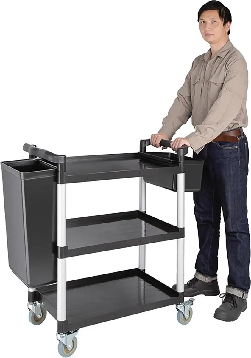 Vogue Serveerwagen CF101 - Wit - 95x82.5x41.2cm