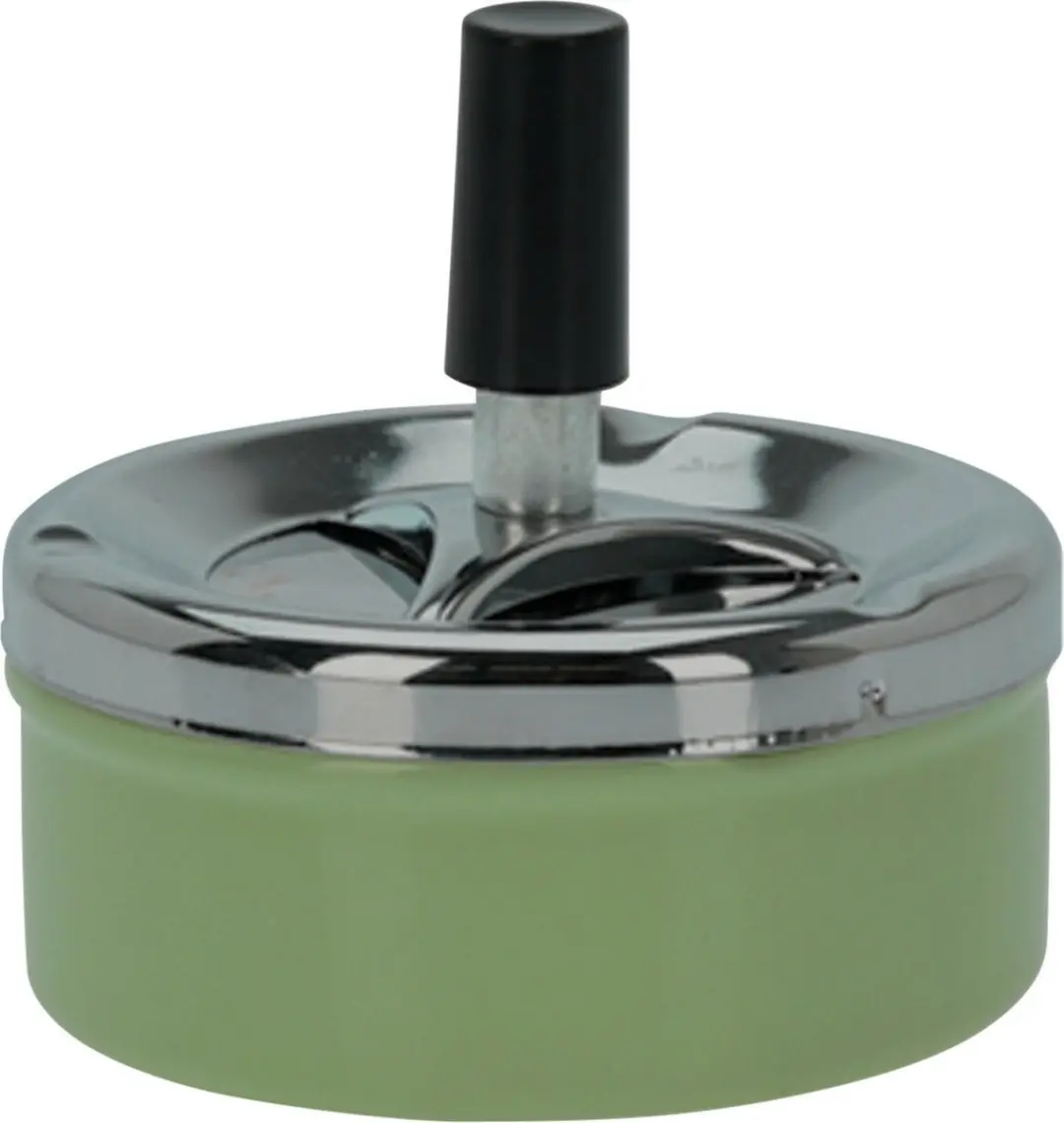 Excellent Houseware Tafel Asbak Metaal Groen
