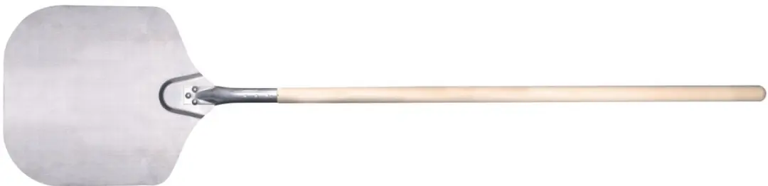 HENDI Vierkante Pizzaschep 305x1320mm - Houten Greep