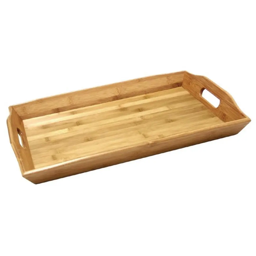 Olympia Bamboo Dienblad GF204 - 7,6x58,4x38cm Bruin