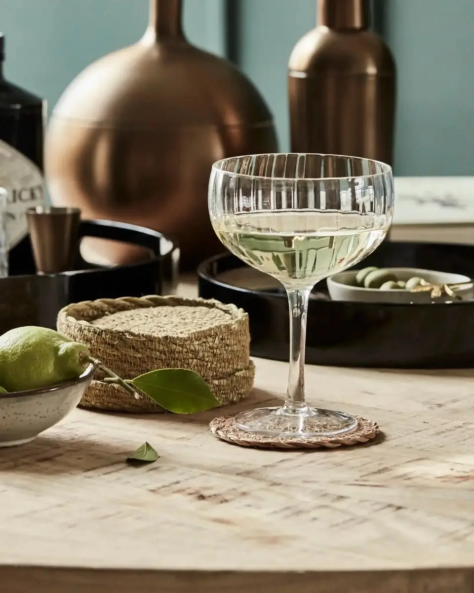 House Doctor Onderzetters Coaster Naturel - 6 Stuks