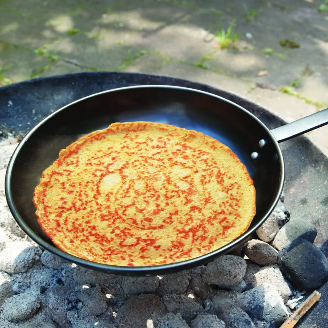 Esschert Design Barbecue Pannenkoekenpan - Zwart