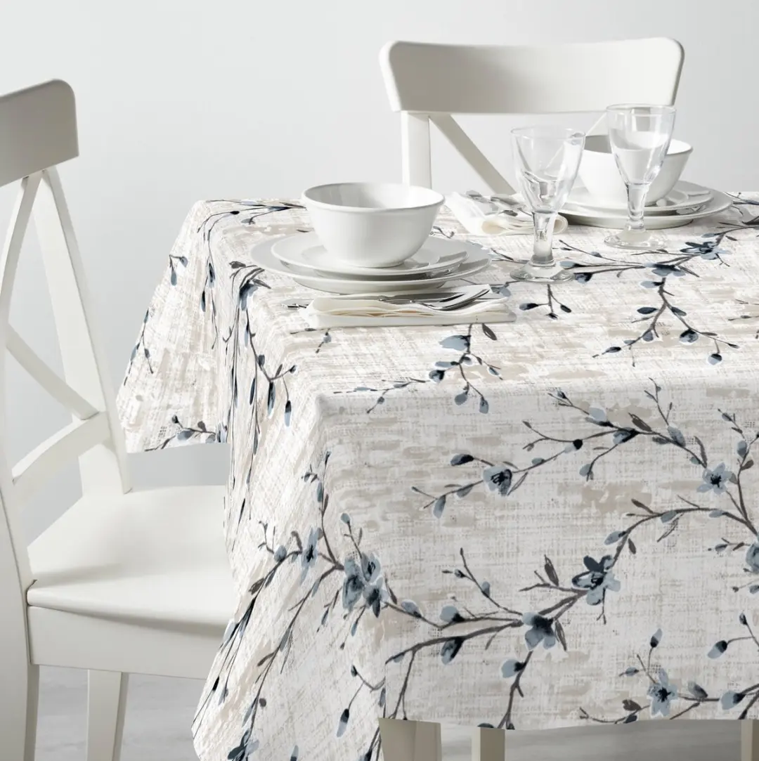 Wicotex Tafelzeil Kiev 140x240cm - Wit