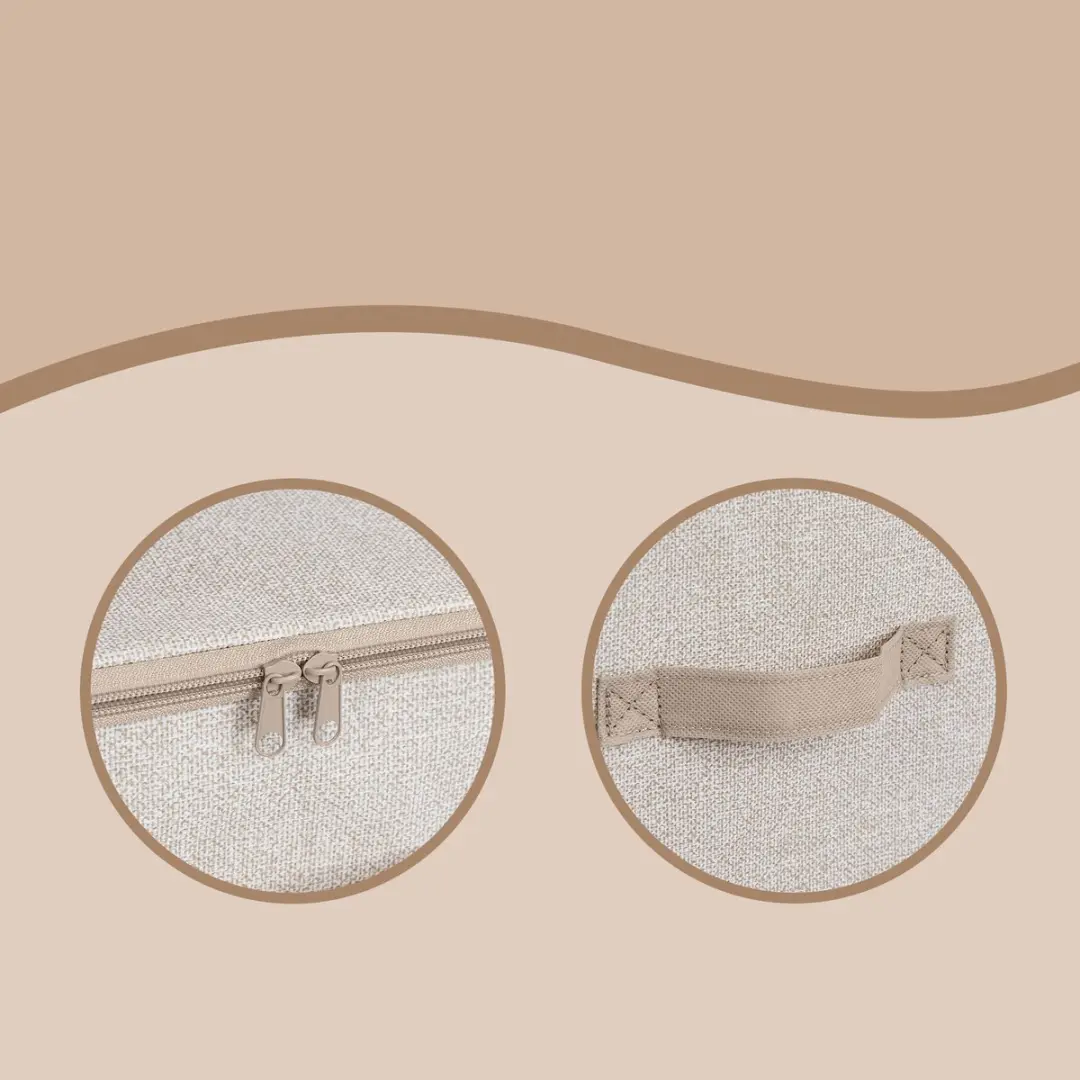 Songmics Opbergbox RZB003K01 - 3 Stuks - 30L - Beige