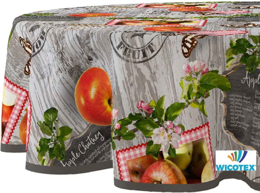 Wicotex Holland Fruit Tafelzeil Rond 160cm - Multicolor