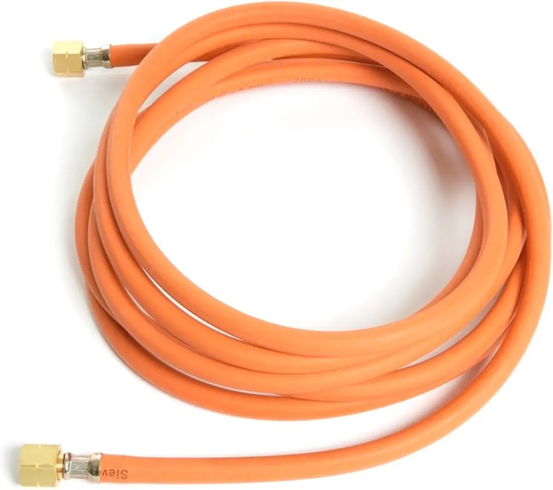 Sievert Gasslang 5m Zwart - 3/8L-3/8L - Diam 6.3mm