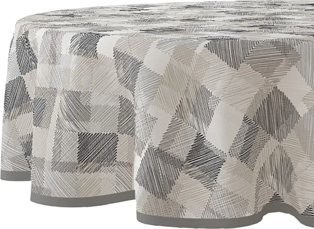 Wicotex Blockies Tafelzeil Rond 160cm