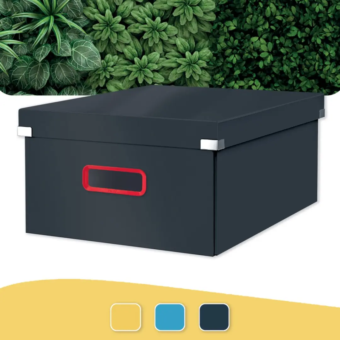 Leitz Click & Store A3 Opbergdoos - Fluweel Grijs - afbeelding 6 van 6