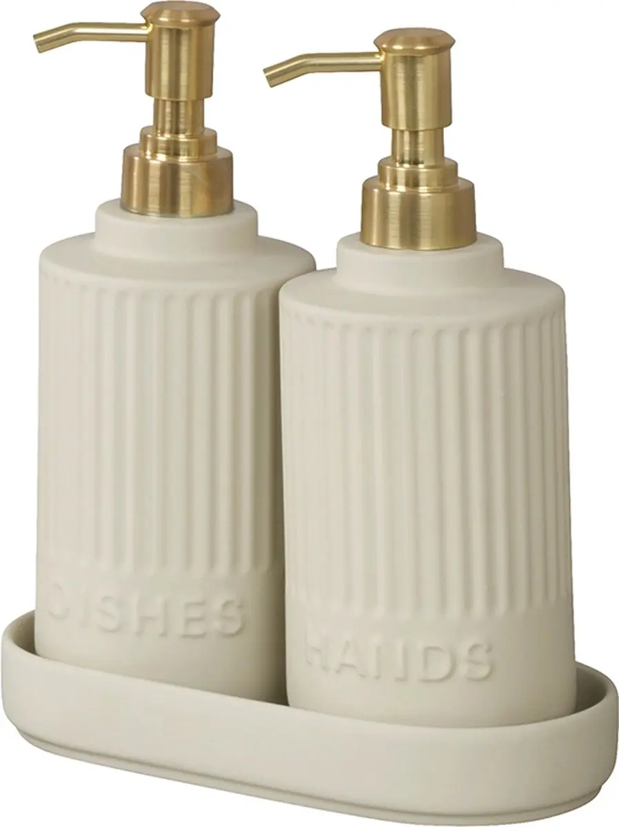 Wenko Zeep- en Afwasmiddel Dispenser 2x550ml