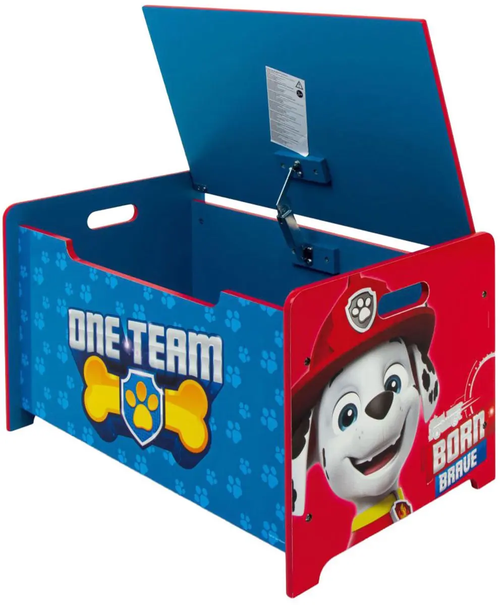 PAW Patrol Houten Opbergkist - Multi Colour - afbeelding 6 van 6