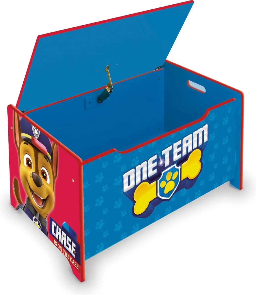 PAW Patrol Houten Opbergkist - Multi Colour - afbeelding 3 van 6