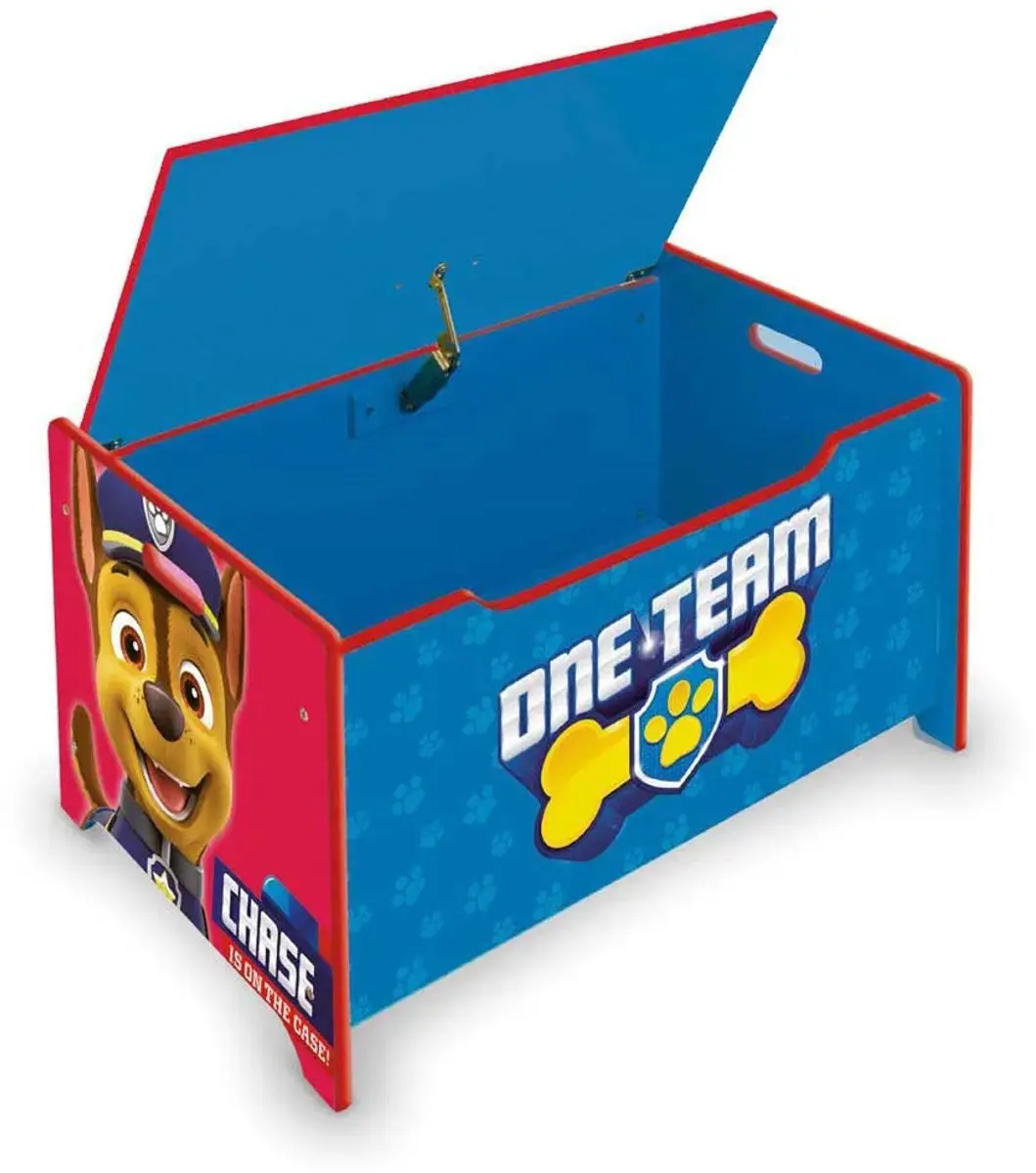 PAW Patrol Houten Opbergkist - Multi Colour - afbeelding 2 van 6