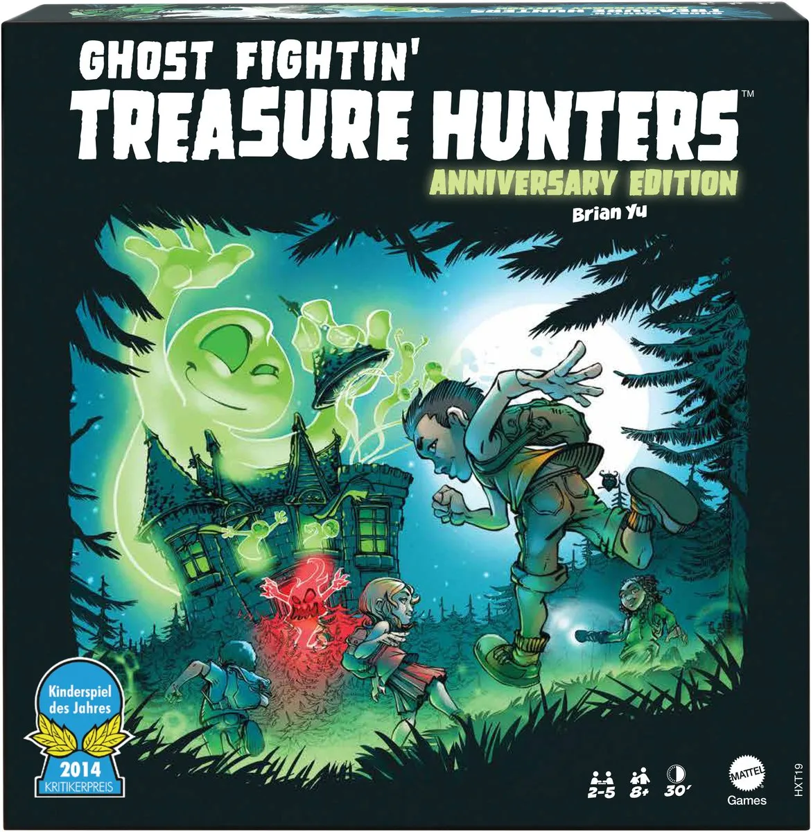 Mattel Games Ghost Fightin' Treasure Hunters Anniversary Edition Bordspel