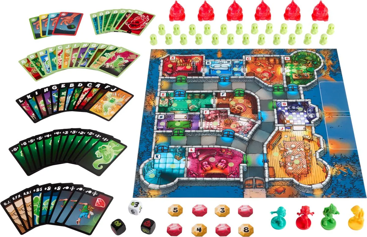Mattel Games Ghost Fightin' Treasure Hunters Anniversary Edition Bordspel - 2-5 Spelers
