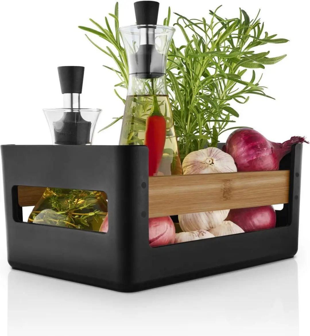 Eva Solo Nordic Kitchen Keukenorganizer Bamboe - Zwart - afbeelding 4 van 6