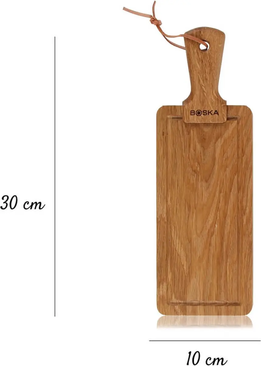 Boska Friends S Serveerplank Eikenhout - 30 cm - Bruin