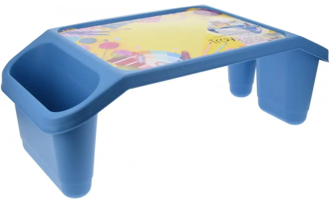 Excellent Houseware Schoottafel Blauw Kunststof 60x30x21cm