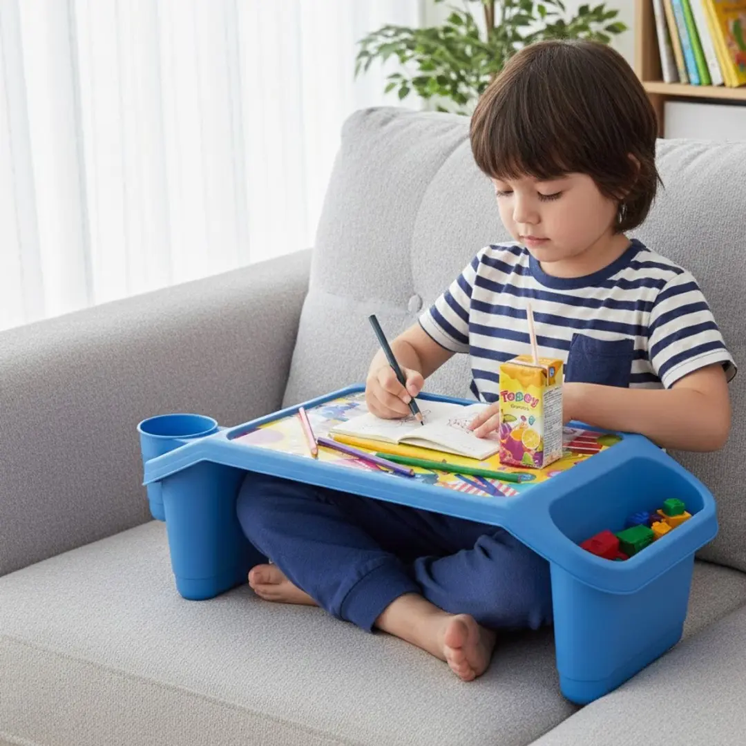Excellent Houseware Schoottafel Blauw Kunststof 60x30x21cm