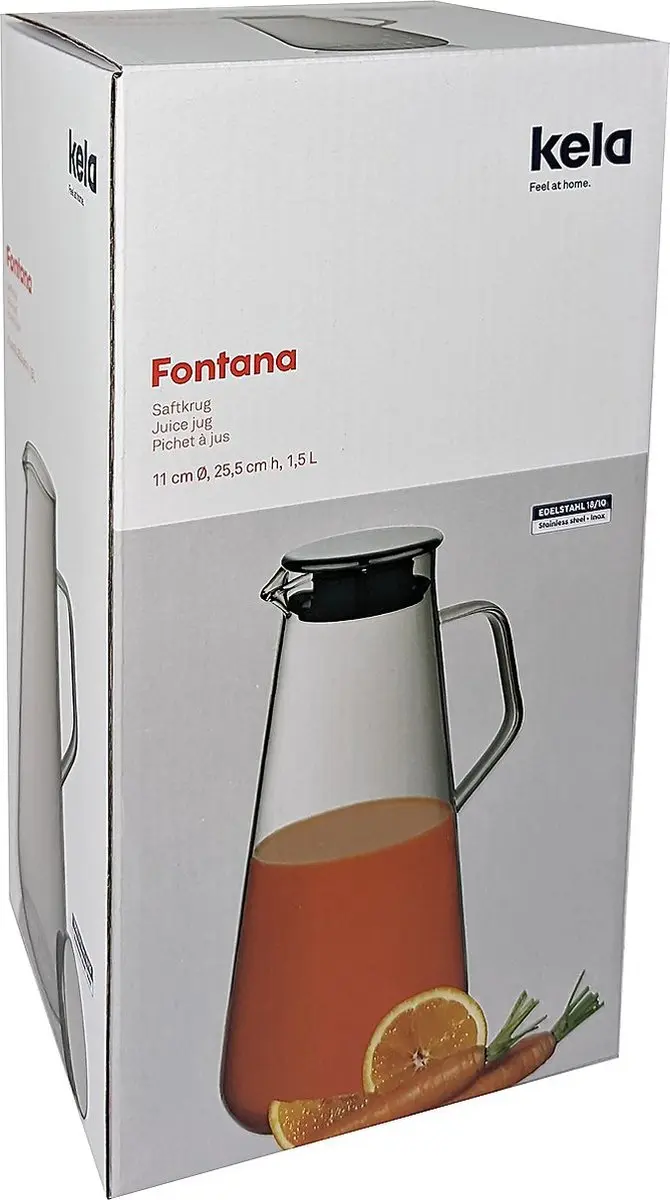 Kela Fontana Waterkan 1,5L - Transparant