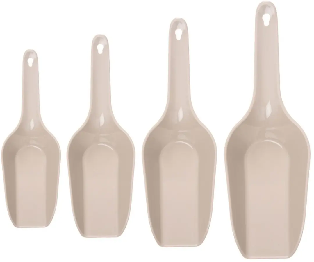 Orion Keukenhaken 4 Stuks - Vaatwasmachinebestendig - Beige