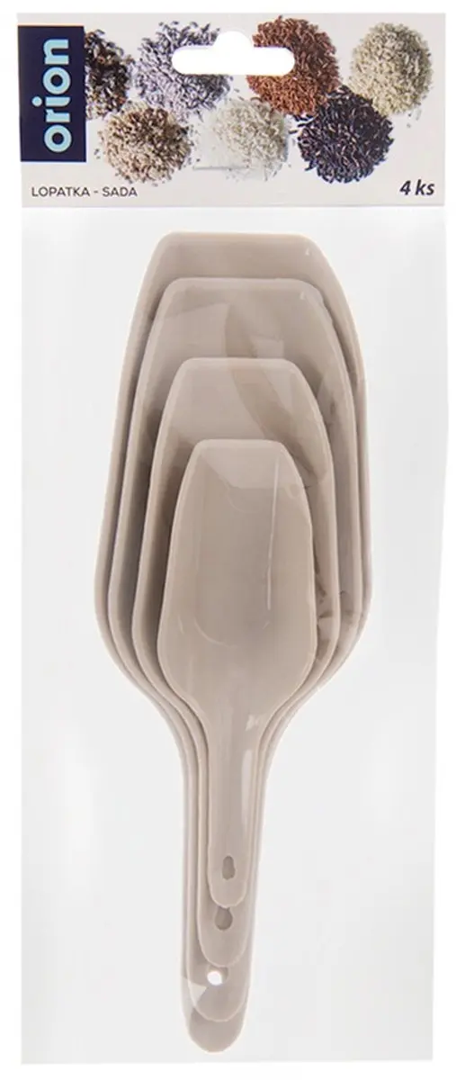 Orion Keukenhaken 4 Stuks - Vaatwasmachinebestendig - Beige
