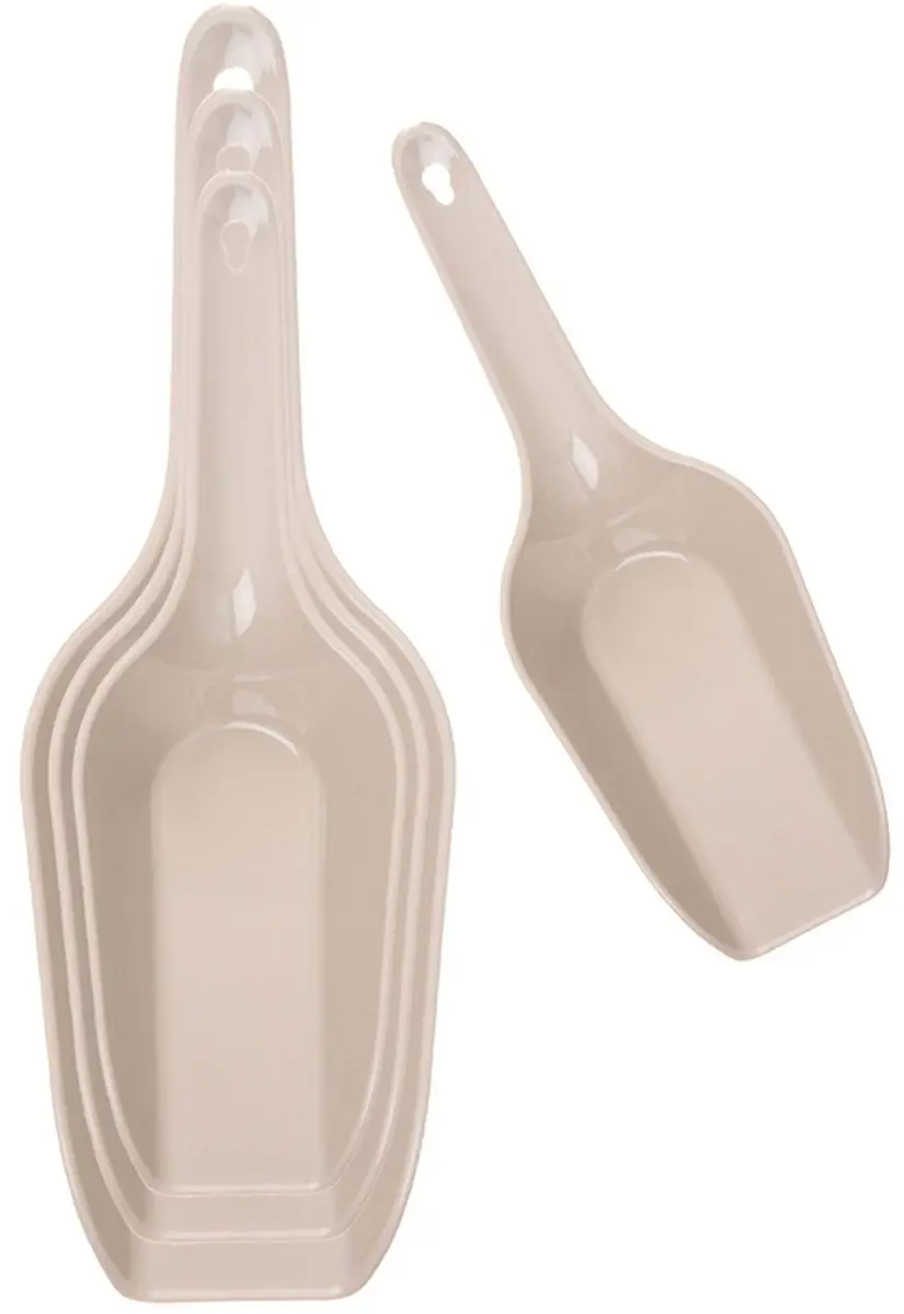 Orion Keukenhaken 4 Stuks - Vaatwasmachinebestendig - Beige