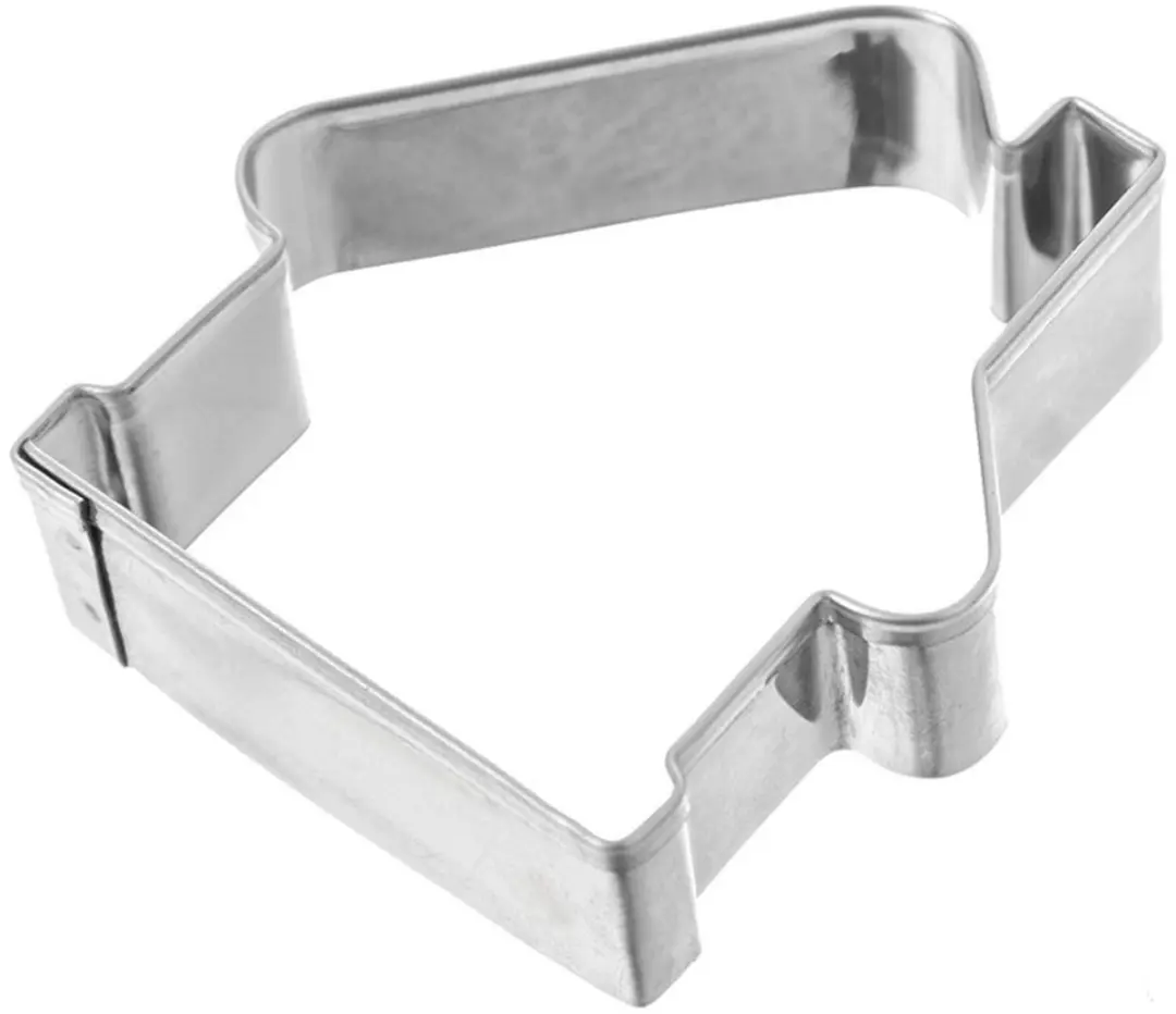 Orion Mini Huisje Koekjesvorm - Zilver