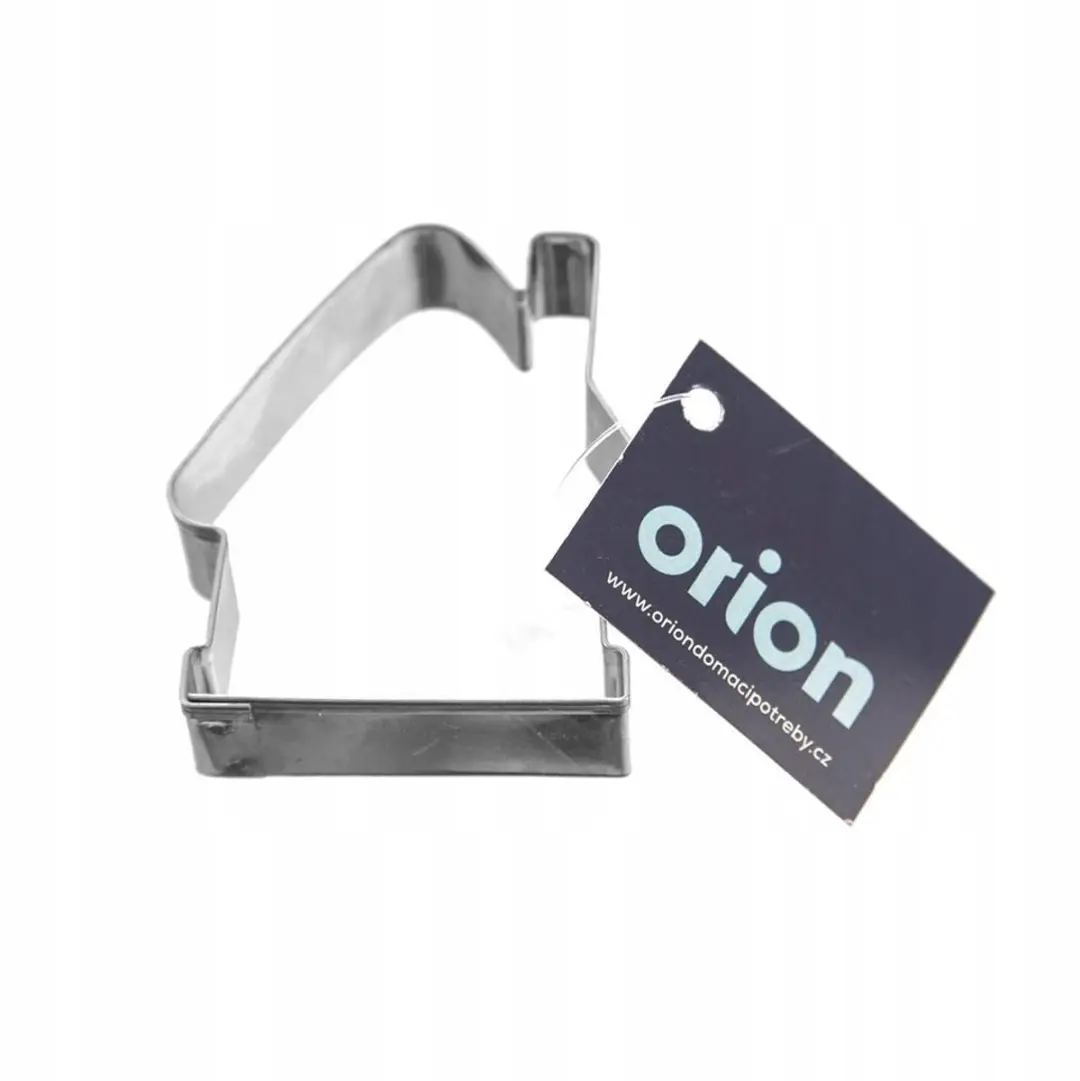 Orion Mini Huisje Koekjesvorm - Zilver