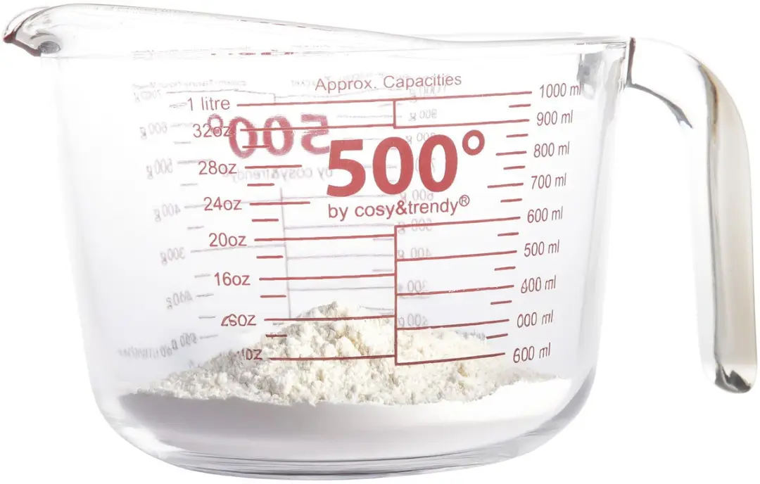 Excellent Houseware Glazen Maatbeker 1000ml