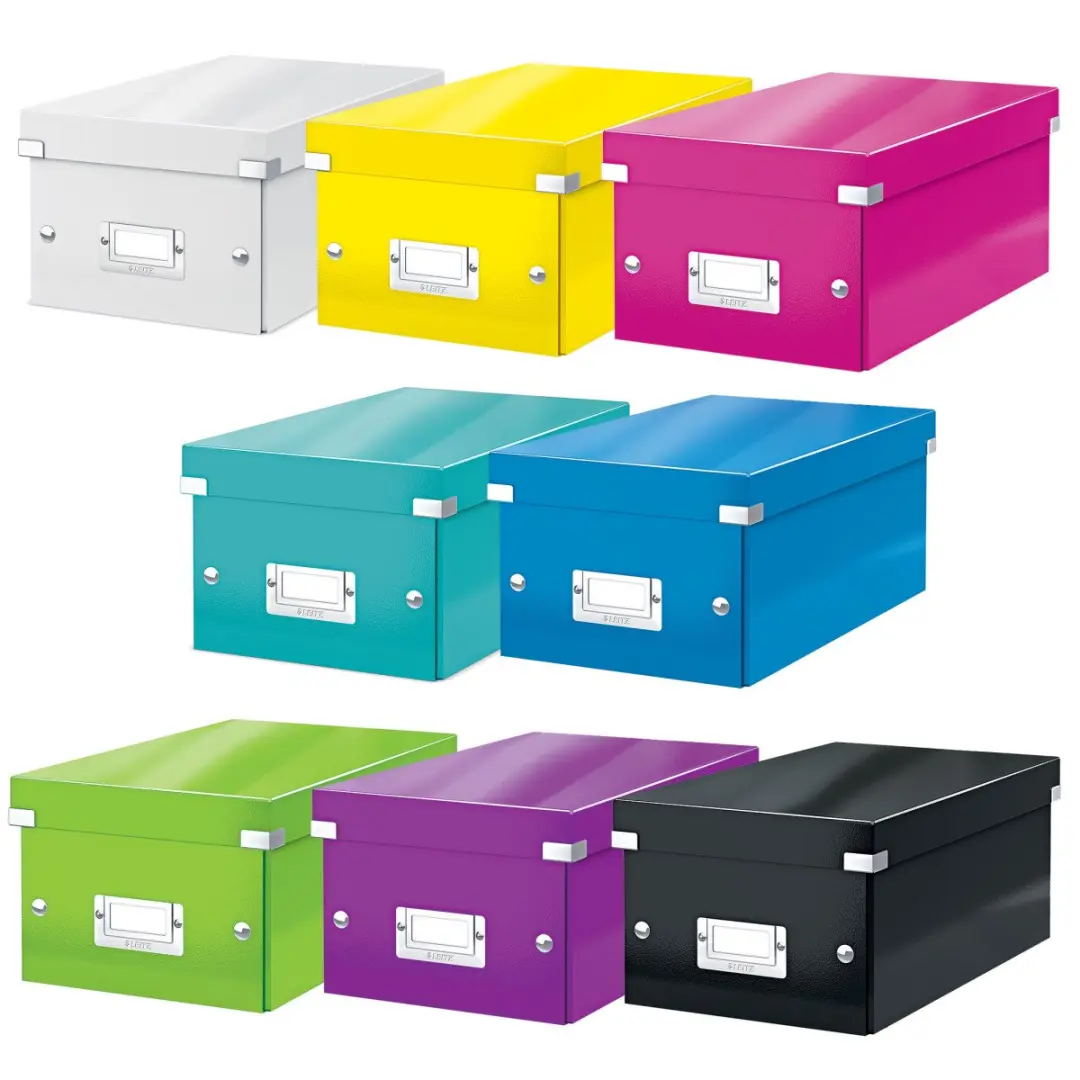 Leitz WOW Click & Store Opbergdoos Roze - 8L