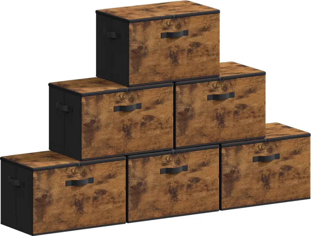 Songmics Opbergbox Vintagebruin