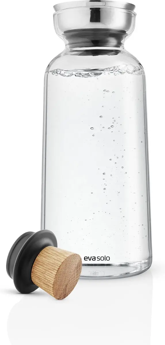 Eva Solo Silhouette Glazen Karaf 1L - Borosilicaatglas