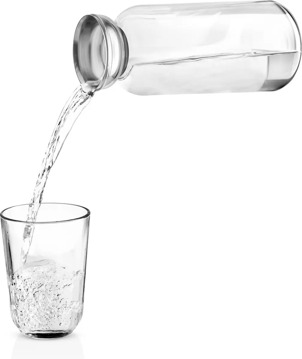Eva Solo Silhouette Glazen Karaf 1L - Borosilicaatglas