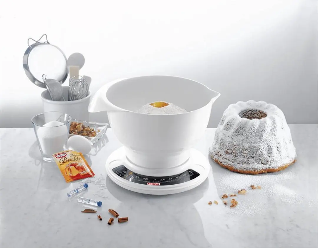 Soehnle Culina Pro Keukenweegschaal Wit - 5 kg